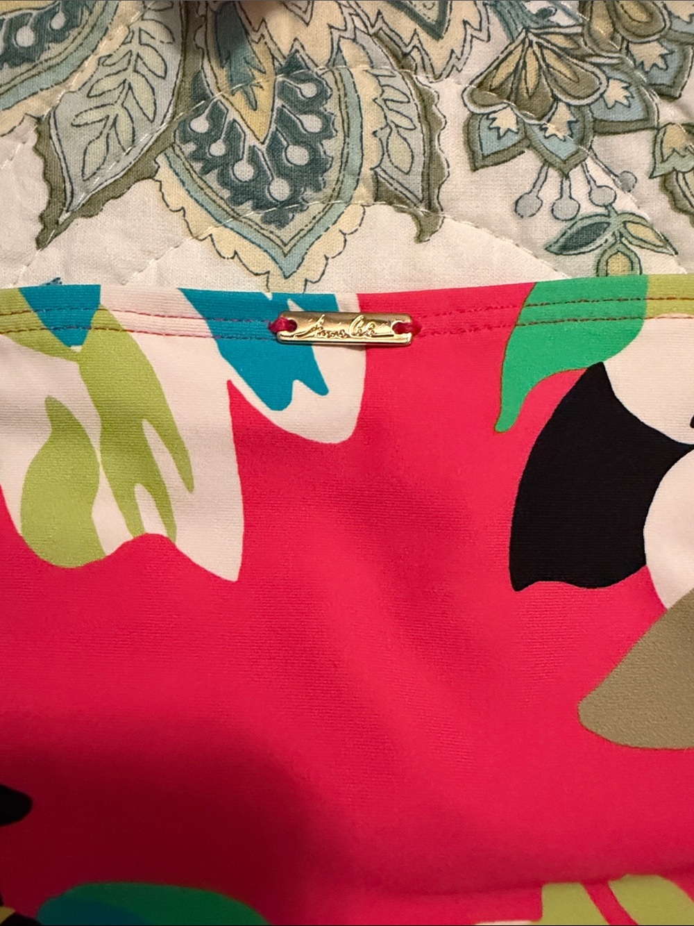NWT Anne Cole bikini top and bottom, size L. - Picture 9 of 11
